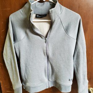 Under Armour Gray Zipper Sweater - XS